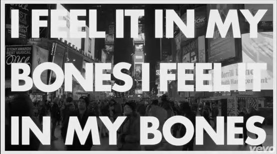 I feel it in my bones lyric image